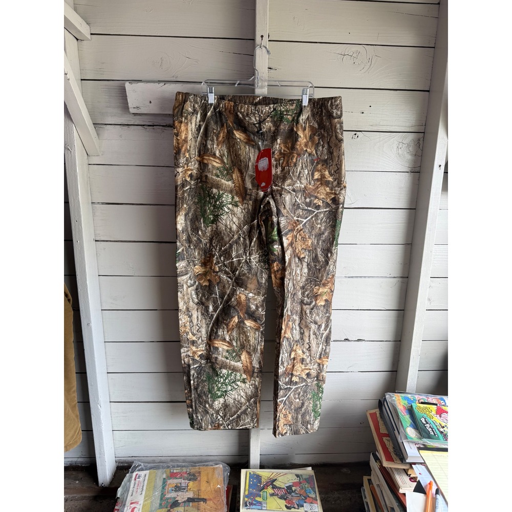 Compass 360 Realtree Edge Camo Rain Pants Mens XL Waterproof Hunting Gear NEW